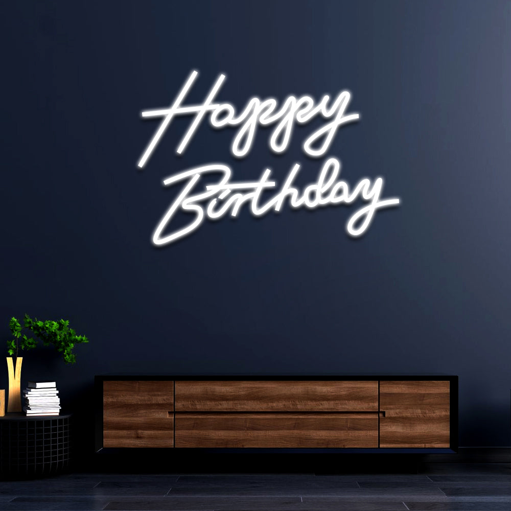 HAPPY BIRTHDAY NEON SIGN