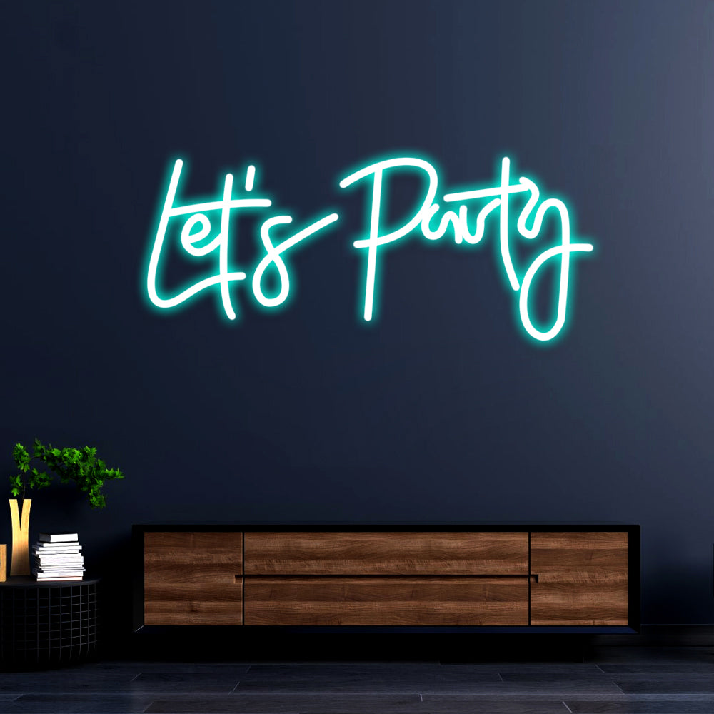 Let's Party Neon Signs