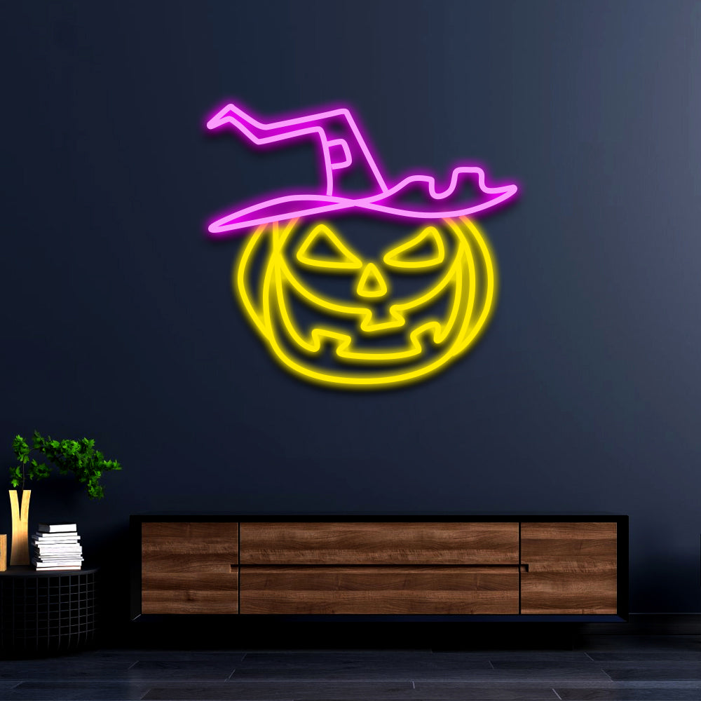 Halloween-Neonzeichen